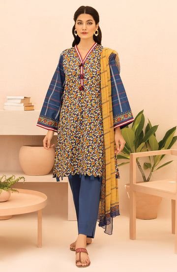Orient OTL 21 245 U Blue Summer Spring Lawn 2022 Online Shopping